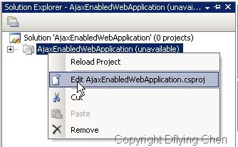 在Visual Studio 2005 Web Application Project中使用ASP.NET AJAX