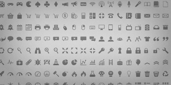 Flat Icons & Icon Fonts