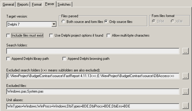 Pascal Analyzer 4 代码分析使用简要说明