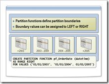 使用SQL Server 2008提供的表分区向导