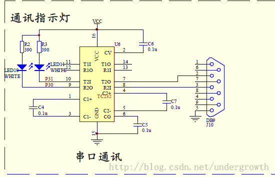 LCD1602显示单片机与PC机间串口收发数据