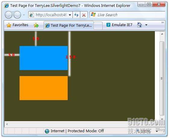 （3）：Silverlight 2 界面布局