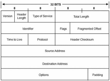 ipv4和tcp报头数据格式