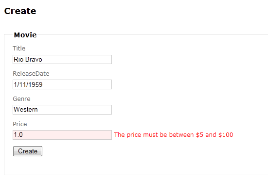 ASP.NET MVC 3 (Adding Validation to the Model) (7/9)