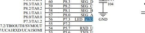 MSP430F5438点亮led