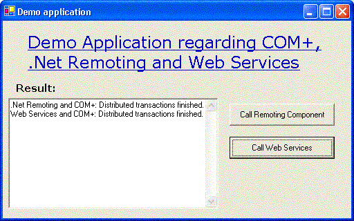 COM+ Application Architecture Using Microsoft .Net