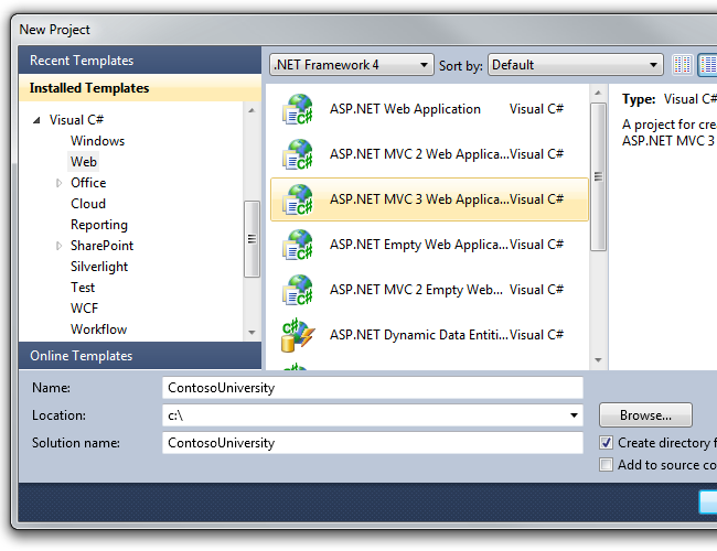 New_project_dialog_box