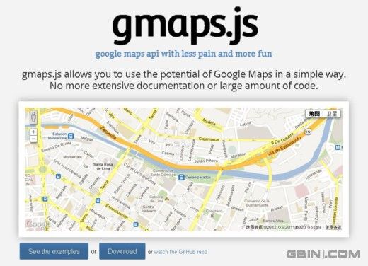 分享一款超棒的jQuery Google地图插件：Gmaps