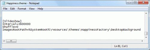 How to Share a Theme With All Users in a Windows 7 Computer?