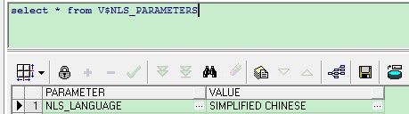 PLSQL看oracle中汉字显示乱码