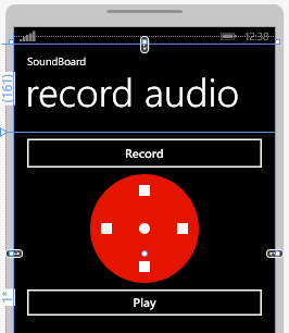 Windows Phone 8初学者开发—第19部分：设置RecordAudio.xaml页面
