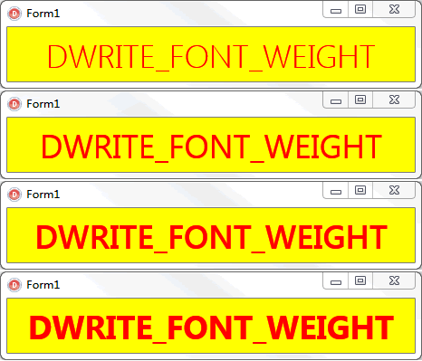 Direct2D (36) : RenderTarget.DrawText() 与 IDWriteTextFormat