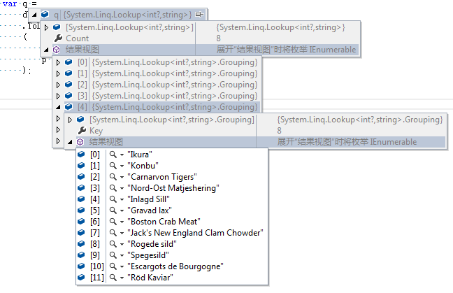 LINQ标准查询操作符(四) —AsEnumerable,Cast,OfType,ToArray,ToDictionary,ToList,ToLookup,First,Last,ElementAt