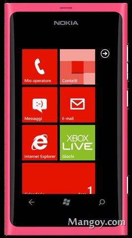 Windows Phone 7 模拟器外观下载——Nokia Lumia 800