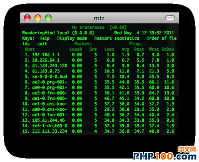 mtr screenshot