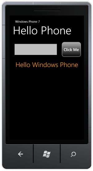 【入门WP7 - 2.Windows Phone 7的开发人员训练包之Hello Windows Phone】