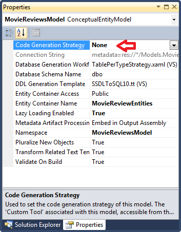 What is the purpose of Entity Framework T4 template.