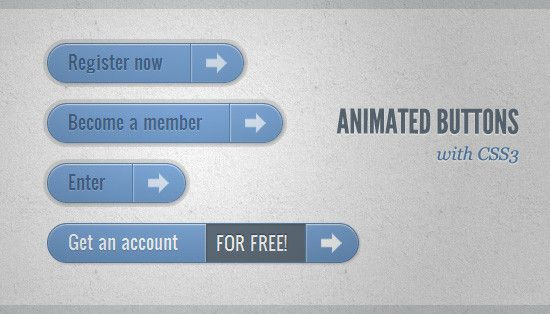 25 个实用的CSS3 动画按钮/菜单教程