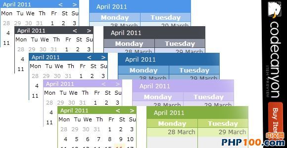 O Calendar - jQuery Event Calendar