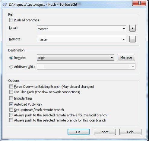 Windows Git+TortoiseGit简易使用教程
