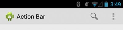 Android设计和开发系列第二篇：Action Bar(Develop—Training)