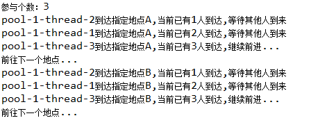 线程：CyclicBarrier同步工具类