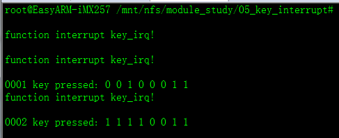 20150217 IMX257实现GPIO-IRQ中断按键驱动程序