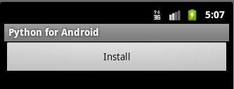 App for Android (2) —— Python篇
