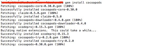 iOS开发利器-CocoaPods安装和使用教程