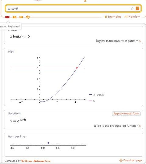 wolfram 好用的数学工具