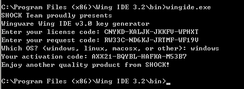 Python开发工具：Wing IDE （含详细注册过程）