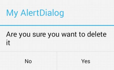 AlertDialog基本用法详解