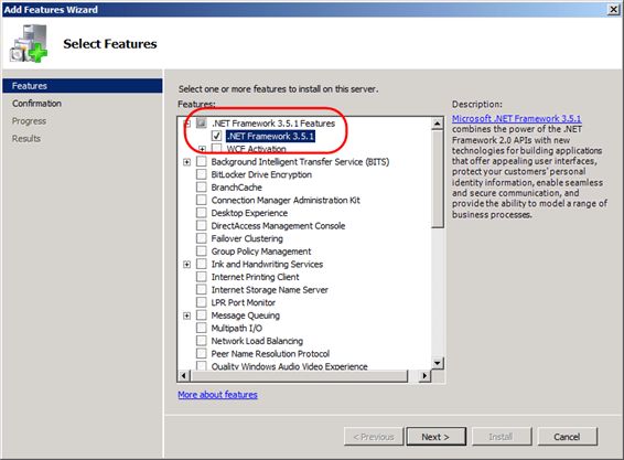 Windows Azure VM Role (4) 在VHD中安装需要的功能