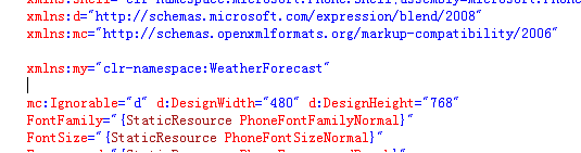 <WP7>（二）手把手教你写天气预报程序：UserControl的运用