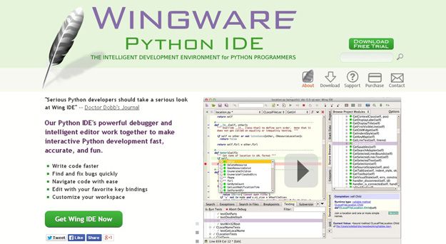 wingware python ide