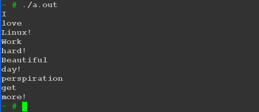 C/C++分别读取文件，以空格为分隔符