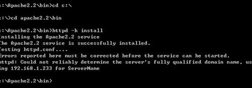 Apache2.2安装图解
