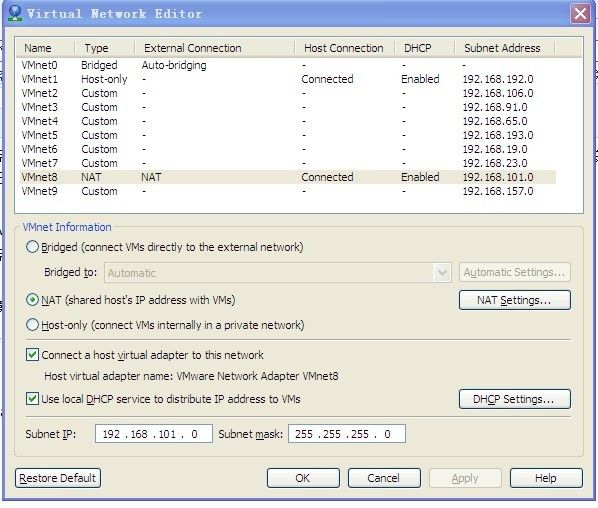 Linux_系统管理_网络配置_命令行配置网络