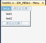 向Dialog中添加一个新的Menu