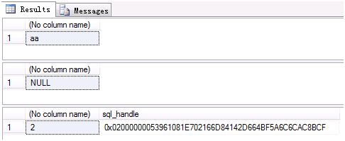 sql_handle and plan_handle （读书笔记）