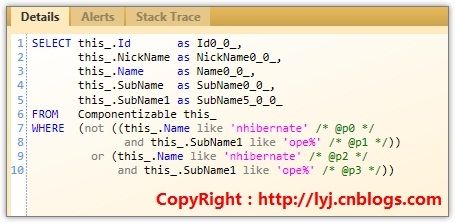 NHibernate Issues之1902：示例查询(Query By Example)