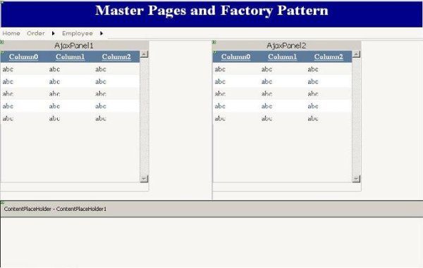 [翻译]在asp.net 2.0中使用母版页和工厂方法模式