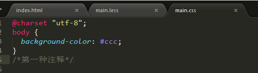 LESS CSS 总结