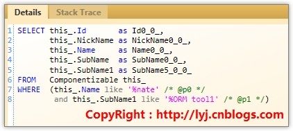 NHibernate Issues之1902：示例查询(Query By Example)