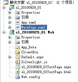 silverlight(二.silverlight项目介绍)