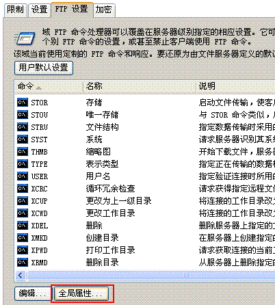 Serv-U 7.0中文文件名无法上传与下载的解决