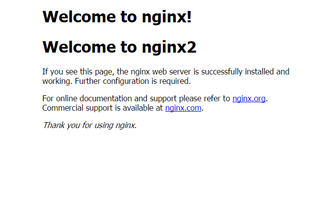 Nginx 配置负载均衡