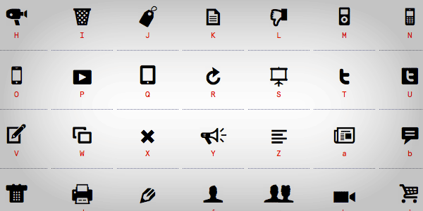 Flat Icons & Icon Fonts