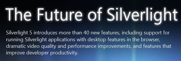 微软发布Silverlight 5 Beta新特性