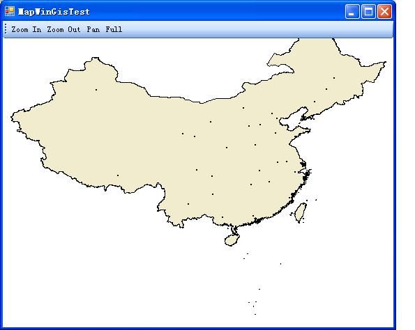 基于MapWinGis开发探索（二）——注册、加载、基本操作